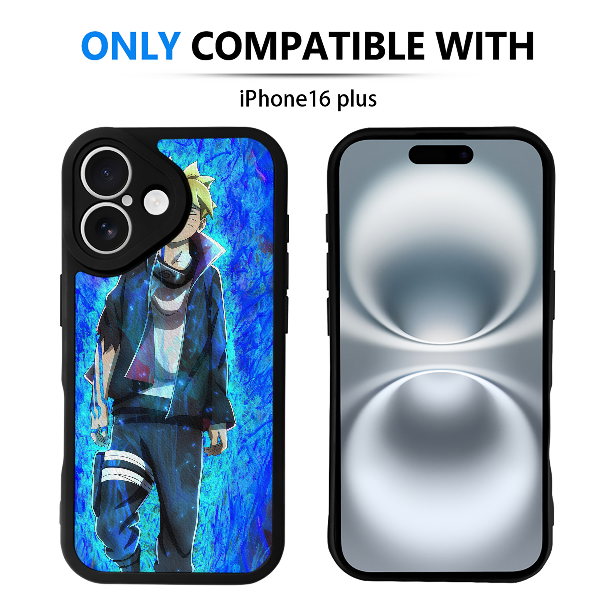 （画像用） NARUTO -ナルト- NARUTO -ナルト- 疾風伝 【iPhone 16シリーズ対応】シリコンスマホケース（レザー調） 材質：シリコン